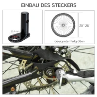 PawHut huisdier fietsaanhanger weersbescherming hondenkar oxford-stof blauw / groen(m-5)