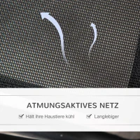 PawHut legowisko dla psa na zewnątrz, podwyższone legowisko dla psa, legowisko dla zwierząt domowych, zewnętrzne, czarne(m-5)