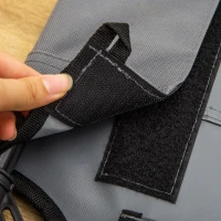 PawHut legowisko dla psa z zadaszeniem, podwyższone legowisko dla psa, legowisko dla psa z dachem, oddychający materiał, szara tafta 92 x 76 x 90 cm(m-9)