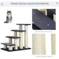 PawHut® dierentrap kattentrap hondentrap trap voor katten en honden grijs(m-4)