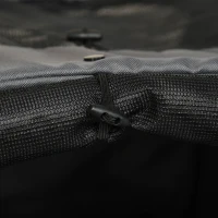 PawHut pet buggy hondenbuggy met 4 wielen hondentrolley voor middelgrote en grote honden inklapbaar Oxford grijs + zwart 104,5 x 68,5 x 110 cm(m-8)