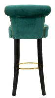 Sgabello Bar Luxy Verde cm 46X48X96(m-6)