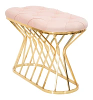 Panca Zig Rosa cm 91X38X52(m-3)