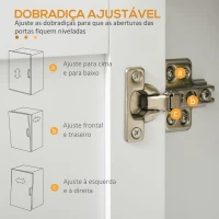 HOMCOM Carrinho de Cozinha com 1 Gaveta Suporte para Panos e Especies Carrinho Auxiliar com Rodas 105x36x85cm Branco(m-7)