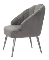 Poltrona Shell Grigia cm 65X69X84(m-3)