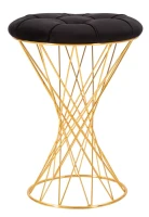 Pouf Tower Nero cm Ø 41X50(m-1)