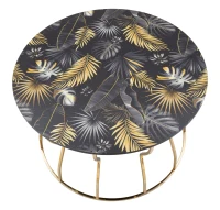 Tavolo Da Caffe' Leaf Top cm Ø 70X43,5(m-3)