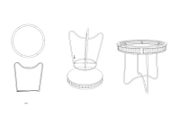 Tavolinetto Fuji cm Ø 40X60(m-7)