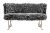 Divanetto Hacil Grigio cm 134X54X77(m-2)