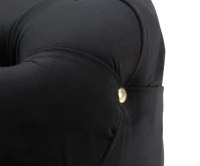 Pouf Diamond Glam Nero cm Ø 45X40(m-5)