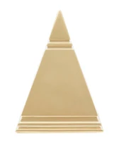 Piramide Gold cm 11,5X11,5X15,5(m-4)