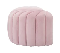 Pouf Shell Rosa cm 80X54X42(m-3)