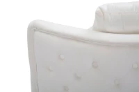 Divanetto Bucarest Crema cm 127X74X73(m-6)