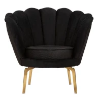 Poltrona Vienna Plus Nera cm 83X76X78(m-2)