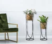 Portavasi Curvy Coppia cm Ø 23X76-20X51(m-5)