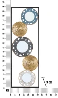 Pannello In Ferro Gloty Ret.-B- cm 31X3X90(m-6)