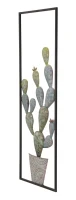 Pannello In Ferro Cactus-Frame -A- cm 31X2,5X90(m-3)