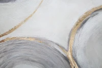 Dipinto Su Tela Circly cm 150X3,8X60(m-4)