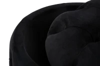 Pouf Contenitore Rich Nero cm Ø 55X42(m-5)