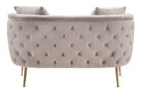 Divanetto Bucarest Grigio cm 127X74X73(m-4)