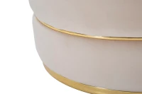 Poltrona Paris Space Crema/Gold cm Ø 84X72(m-7)