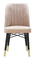 Sedia Bella Grigia Set 2Pz cm 50X49X92,5(m-2)