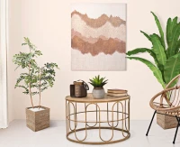 Tavolo Da Caffe' Samui cm Ø 80X50(m-5)