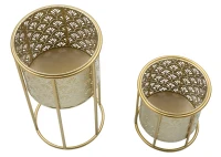 Portavasi Golvy Coppia -A- cm Ø 21X40-19X22(m-2)