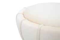 Sgabello Flower cm Crema cm Ø 40X44(m-3)