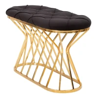 Panca Zig Nera cm 91X38X52(m-3)