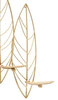 Portacandele Leaf Da Muro cm 66X14X56(m-2)