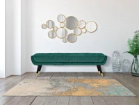 Panca Infinity Verde cm 141X41X43(m-7)