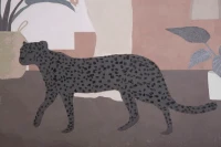 Dipinto Su Tela Lady -C- cm 80X3,7X100(m-3)