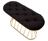 Panca Zig Nera cm 91X38X52(m-4)