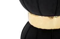 Sgabello Flower cm Nero cm Ø 40X44(m-3)