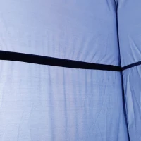 OUTSUNNY Automatic Pop Up Camping Shower Tent Portable Dressing Changing Room Outdoor Deep Blue(m-14)
