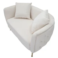 Divanetto Bucarest Crema cm 127X74X73(m-4)