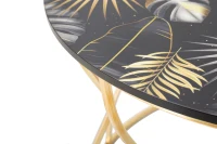 Tavolo Da Caffe' Leaf Top cm Ø 70X43,5(m-2)