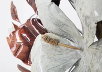 Pannello In Ferro Bouquet cm 83X8,5X55(m-3)