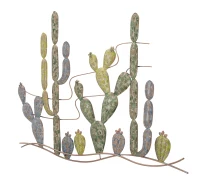 Pannello In Ferro Cactus -B- cm 90X2,5X64(m-3)