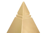 Piramide Gold cm 11,5X11,5X15,5(m-2)