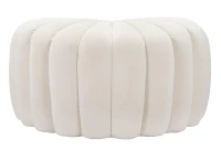 Pouf Shell Crema cm 80X54X42(m-2)
