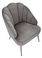 Poltrona Shell Grigia cm 65X69X84(m-4)