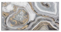 Dipinto Su Tela Cave cm 120X3,8X60(m-1)