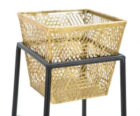 Portavasi Square Coppia cm Ø 23X70-20X60(m-3)