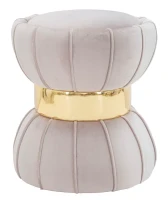 Sgabello Flower cm Grigio cm Ø 40X44(m-1)