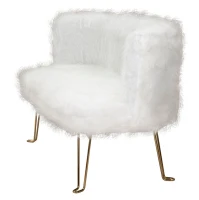 Divanetto Hacil Bianco cm 134X54X77(m-3)