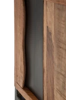 Comodino Yellowstone cm 44X40X64 (Legno Di Acacia Nilotica)(m-6)