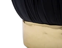 Pouf Contenitore Paris Nero cm Ø 41X41(m-4)