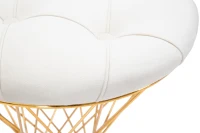 Pouf Tower Crema cm Ø 41X50(m-3)